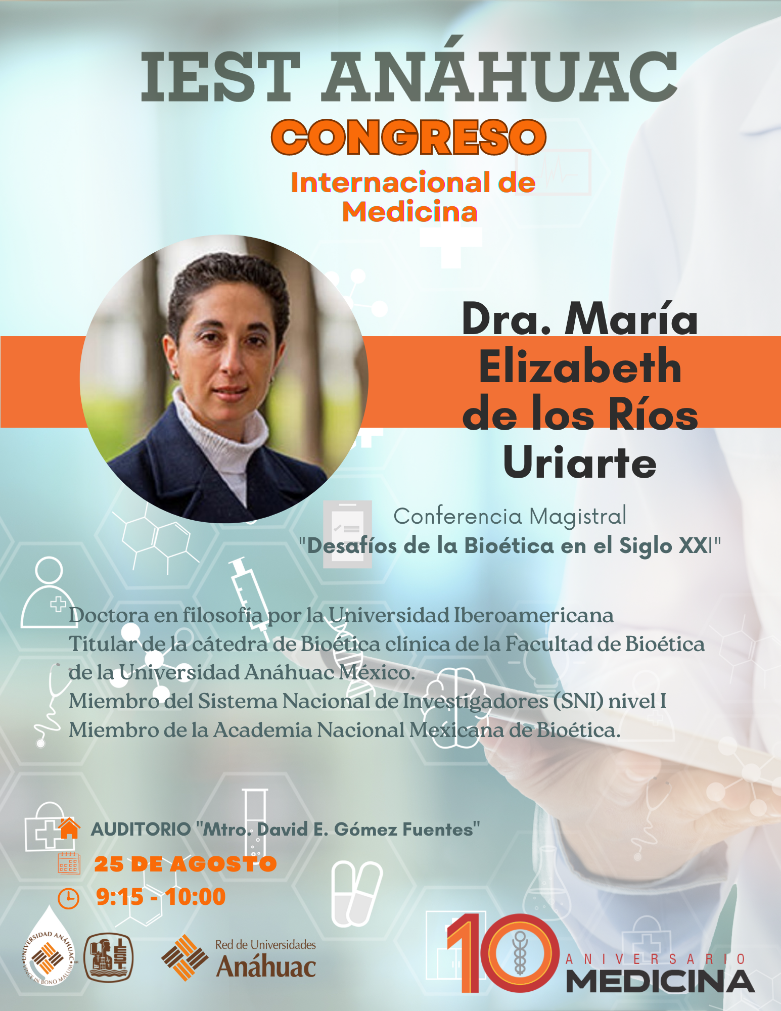 FLYER 1 DRA. MARIA ELIZABETH DE LOS RÍOS