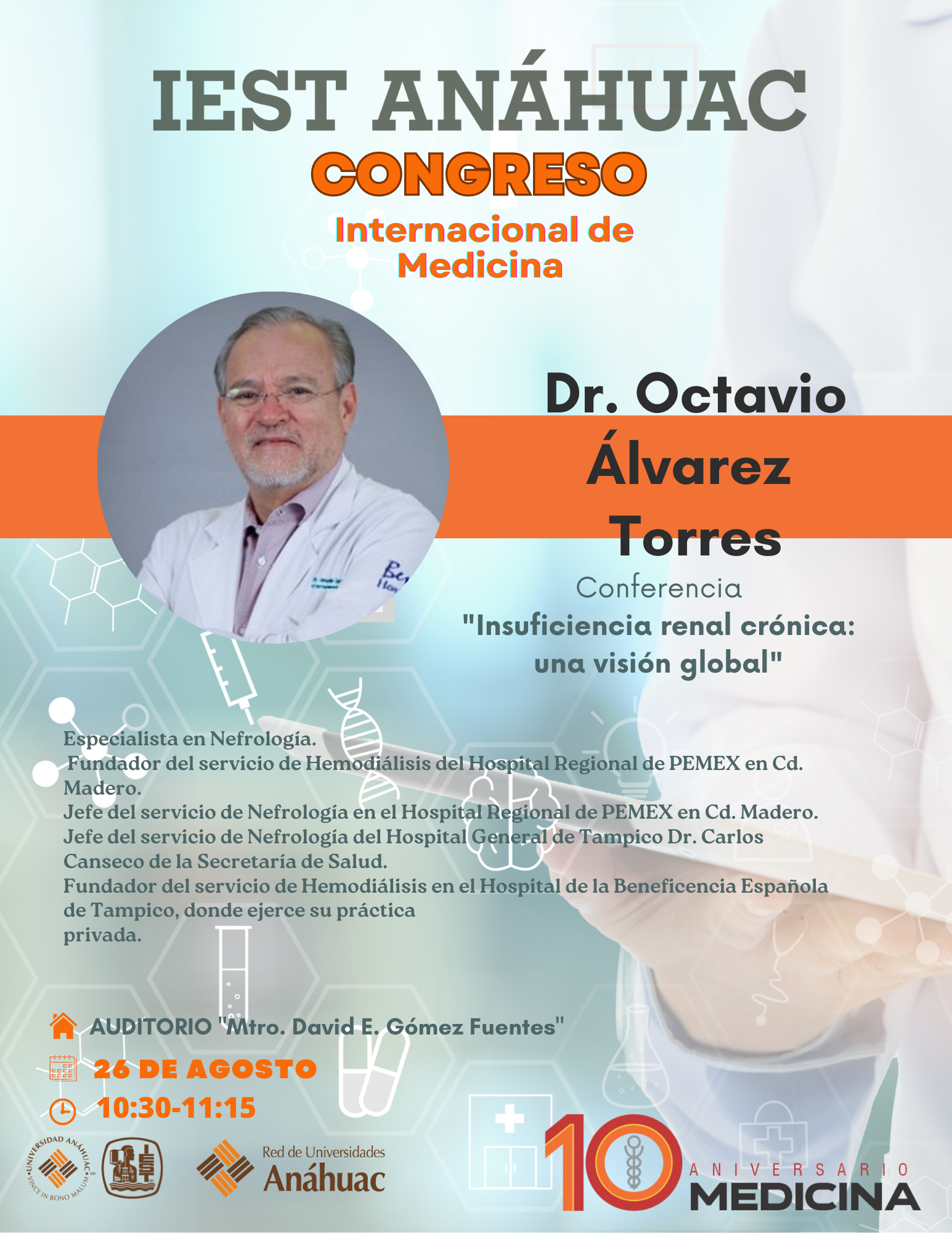 FLYER 9 DR. OCTAVIO ÁLVAREZ